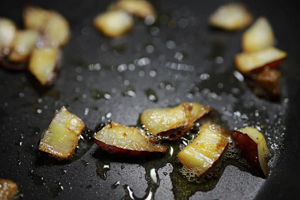 Fatto Casa Croccante Coconut Chips Ricetta — Foto Stock