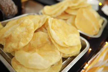 Appam, Palappam, Kallappam, vella appam, parotta, Roti veya Chapati geleneksel Kerala kahvaltısı..