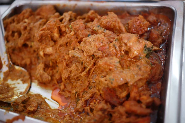 Kari Ayam India Resep Kari Ayam Pedas Dan Gurih — Stok Foto