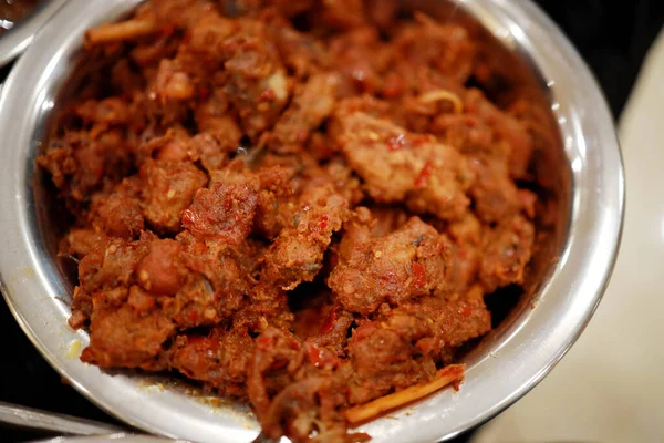 Spicy Tasty Indian Style Chicken Fry Chicken Fry Recipe — Stock Photo, Image