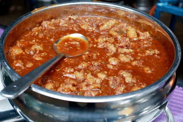 Gobi Manchurian Easy Crispy Indian Restaurant Style Recipe — Stok Foto