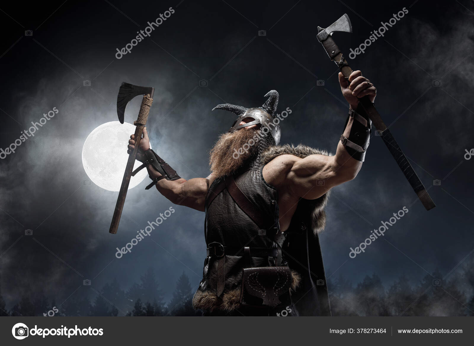 Medieval Warrior Berserk Viking Tattoo Axes Attacks Enemy Concept Historical Stock Photo By C Fotokvadrat Medieval Warrior Berserk Viking Tattoo Axes Attacks Enemy Concept Historical Stock Photo By C Fotokvadrat