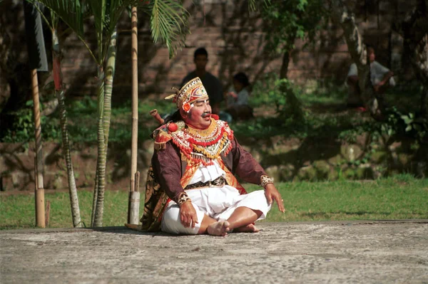 Bali Indonesië Juli 1996 Barong Keris Dansen — Stockfoto