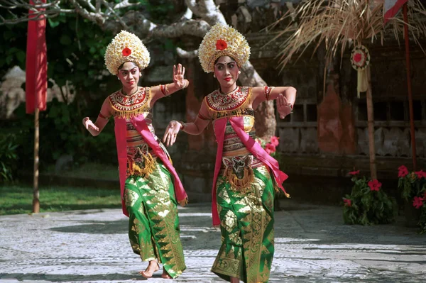 Bali Indonésie Juillet 1996 Danse Barong Keris — Photo