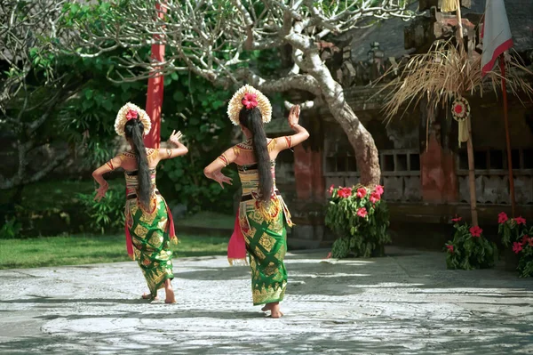 Bali Indonesien Juli 1996 Barong Och Keris Dans — Stockfoto