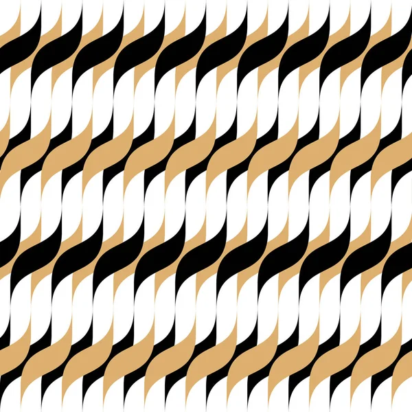 Абстрактный Узор Текстиля Дизайна Современный Геометрический Орнамент Черного Золотого Элементов — стоковый вектор