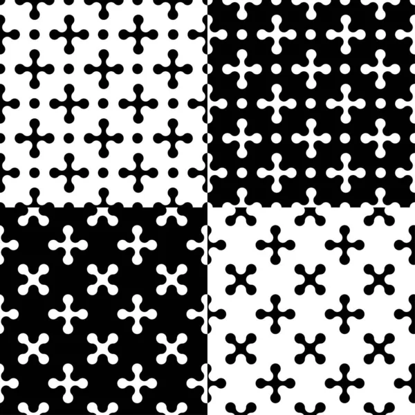 X-shape patterns — Stock Vector