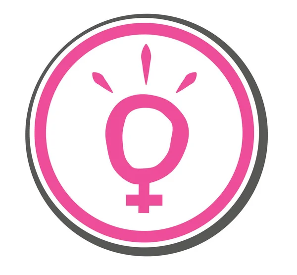 Φύλο Τραγουδά Δεξιά Μπορεί Χρησιμοποιηθεί Για Εκτύπωση Web Κορίτσια Σύμβολο — Διανυσματικό Αρχείο