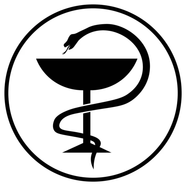 Значок Скорой Помощи Пиктограмма Векторная Иллюстрация Символ Приложения Печати Интернета — стоковый вектор