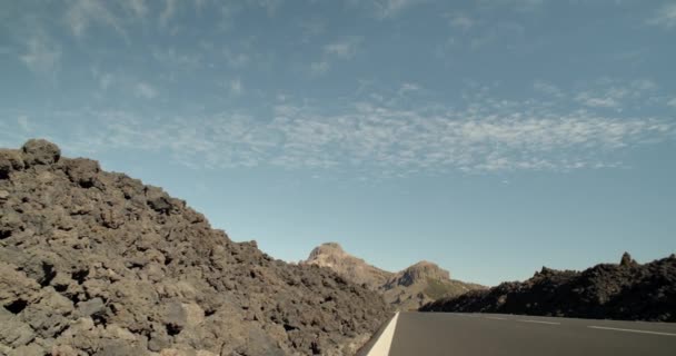 Carretera Parque Nacional Del Teide — Vídeo de Stock