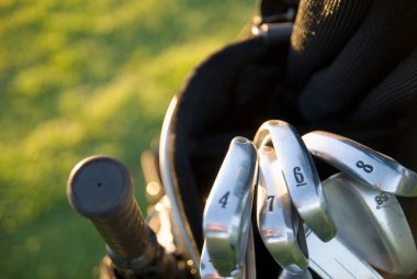Golf sahaları. Ekipmanlar ve golf sahası