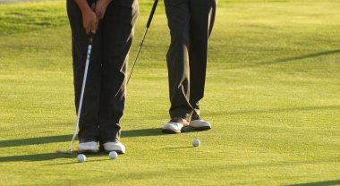 Golf sahaları. Ekipmanlar ve golf sahası