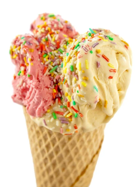 Мороженое Разные Вкусы — стоковое фото