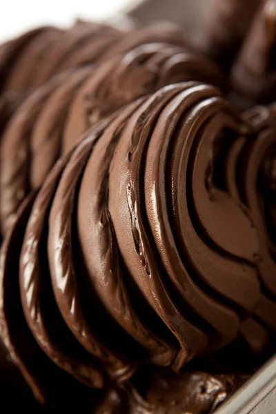 Chocolat Ice Cream Toppings — Stock Photo, Image