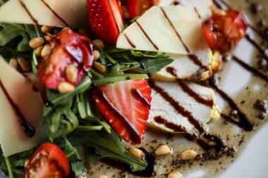 çilek yakın çekim