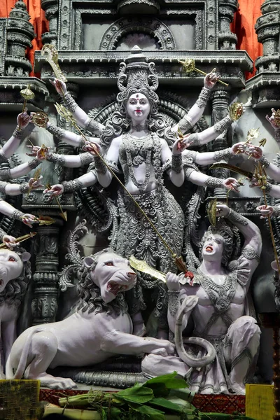 Durga Puja Este Cel Mai Mare Festival Din India Festivalul — Fotografie, imagine de stoc