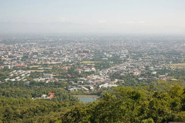 Sky Utsikt Över Chiang Mai Stad — Stockfoto