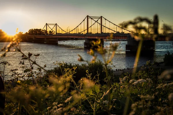 Yolu köprülü Nehri. Arkhangelsk, Rusya Federasyonu.