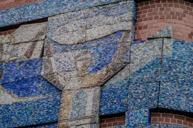 Yard, Bahçesi, mavi, sonbahar,