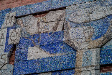 Yard, Bahçesi, mavi, sonbahar,