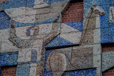 Yard, Bahçesi, mavi, sonbahar,