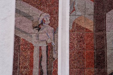 Geçmişte Sovyet binaların dekorasyon. 1980,1986, Soyut, mimar, 