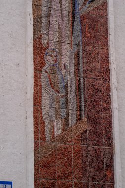 Geçmişte Sovyet binaların dekorasyon. 1980,1986, Soyut, mimar, 