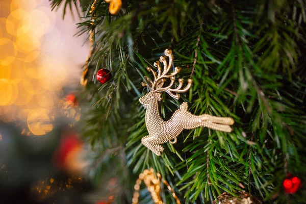 Yılbaşı Ağacı Süslemesi Noel Dekoru — Stok fotoğraf
