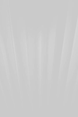 Soyut arka plan izole edildi. Soyut beyaz dalgalar. Perdeden el salla. Beyaz dalga arkaplanı.