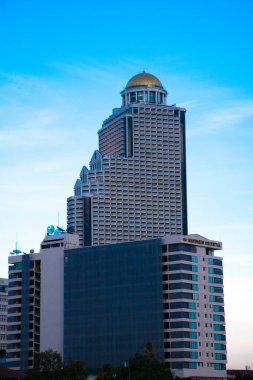 Bangkok, Tayland - Kasım 0 6, 2017: Bangkok, Tayland Siam Otel 'in modern binası.