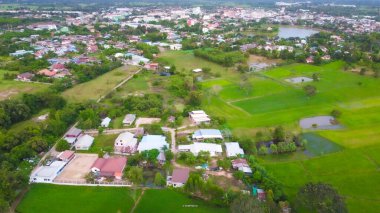 Köyün havadan görünüşü