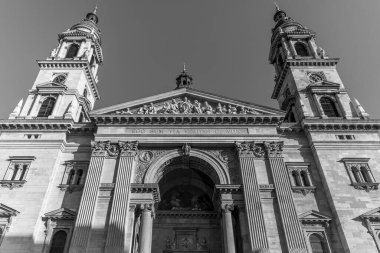 Budapeşteli bir bazilikanın güzel mimarisi