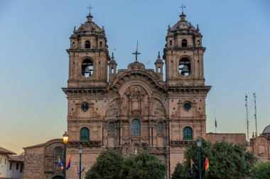 Cusco, Peru 'dan İsa Cemiyeti Kilisesi