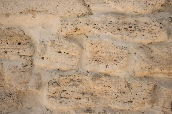 Textur Der Steinmauer Sand Zement — Stockfoto