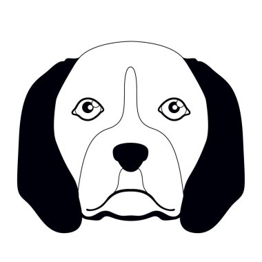 Beagle avatar silueti