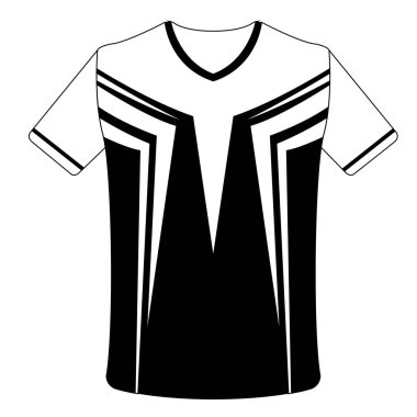 İzole spor gömlek simgesini