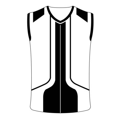 İzole spor gömlek simgesini