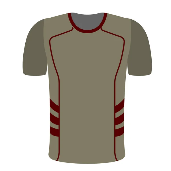 Icono de camiseta deportiva aislada — Vector de stock