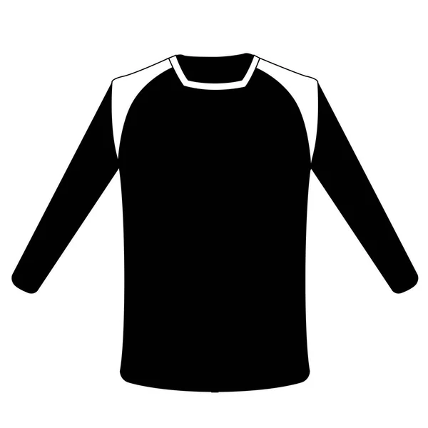 Isolated sport shirt icon — Stock Vector