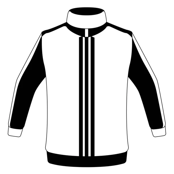 Geïsoleerde sport shirt pictogram — Stockvector