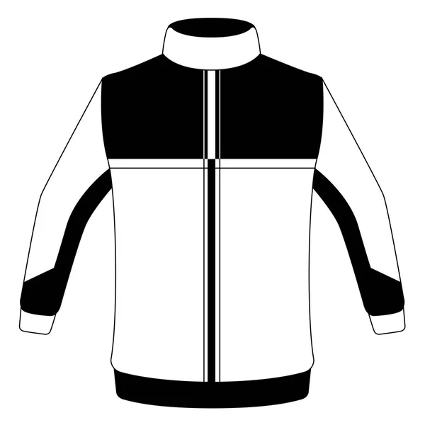 Geïsoleerde sport shirt pictogram — Stockvector