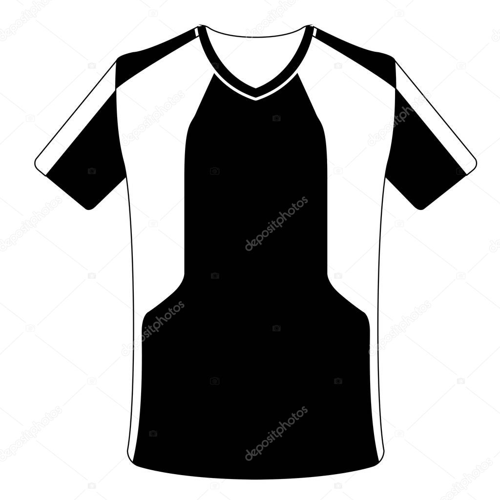 Isolated sport shirt icon