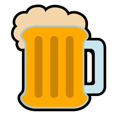 İzole bira simge görüntüsü