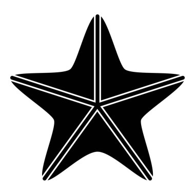 İzole seastar simgesi