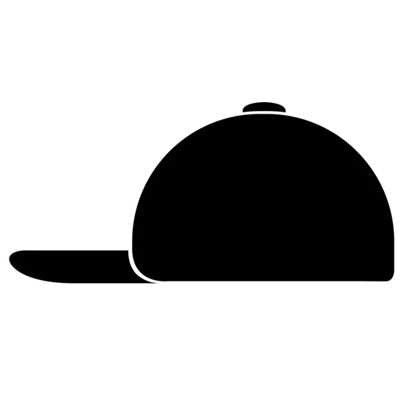 Isolé icône chapeau d'été — Image vectorielle