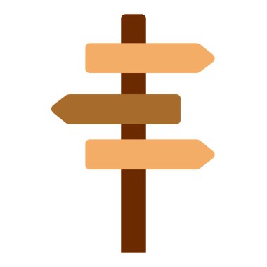 İzole campign seyahat işareti