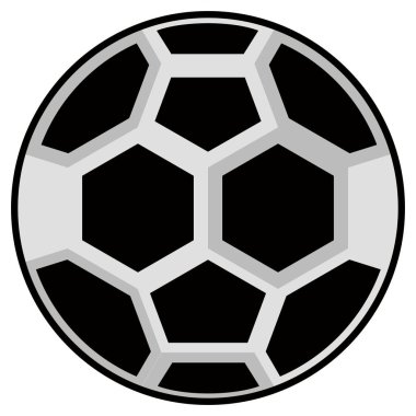 İzole futbol koç boynuzu simgesi