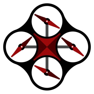 İzole uçak oyuncak