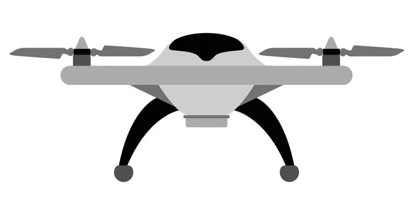 Isolerade drone leksak — Stock vektor