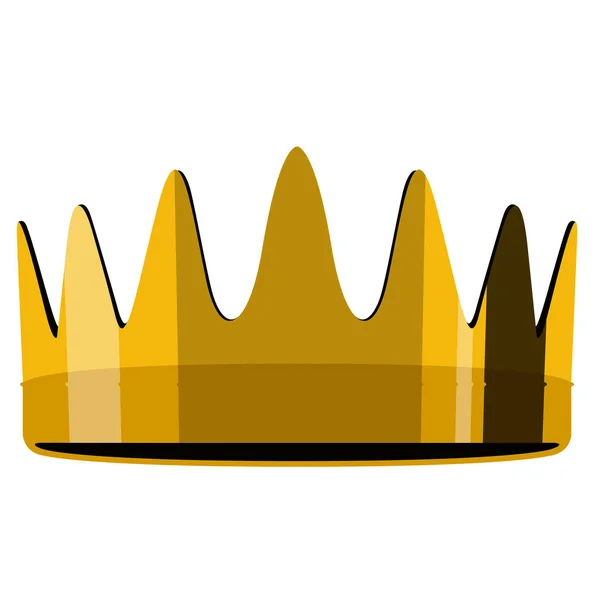Goldene Krone — Stockvektor